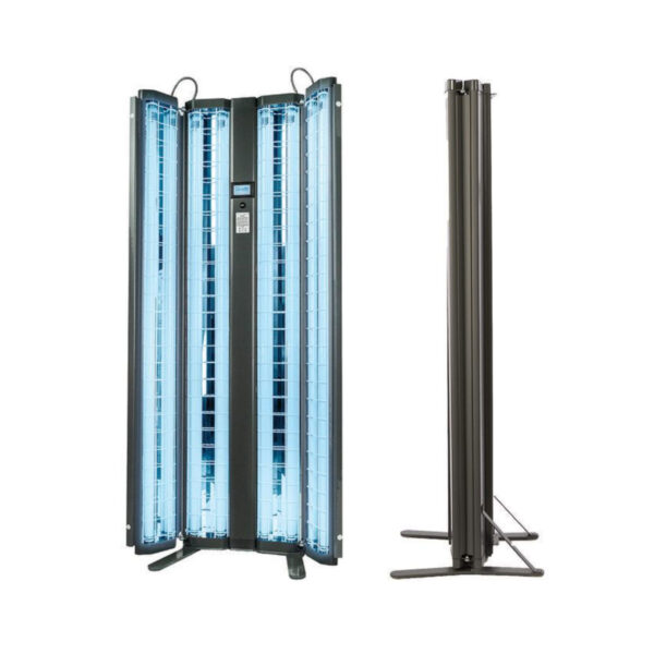 Daavlin 7 Series – UV-lysbehandling for hele kroppen hjemme med fleksibelt vingedesign og høy bestrålingseffekt