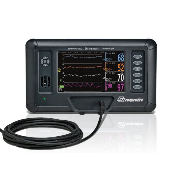 nonin sensmart x-100 overvåker rso2 og spo2