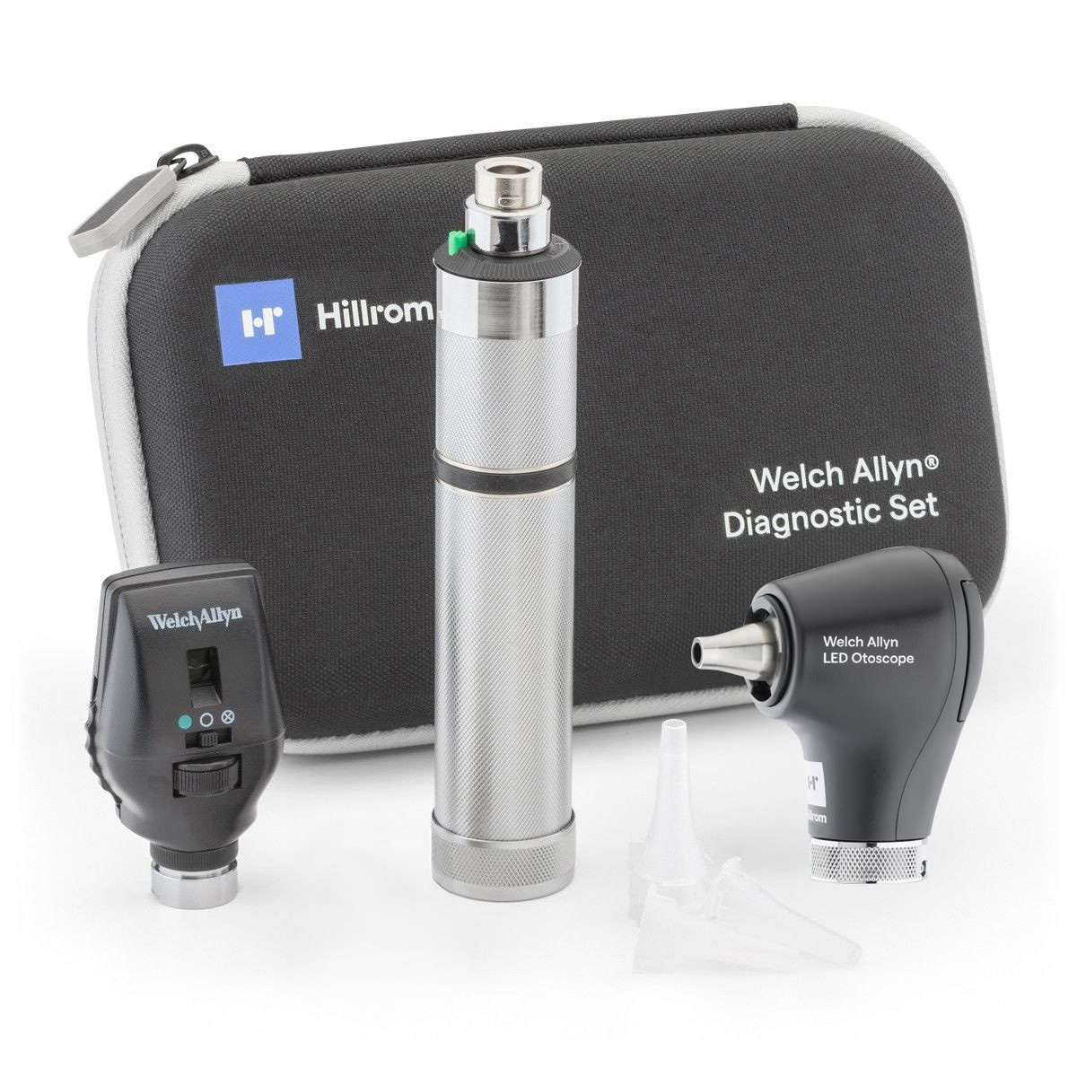 Basic LED-otoskop og oftalmoskop i etui